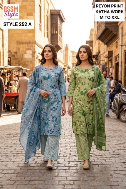 Ossm style 252 A aarfa kurtis wholesalers no